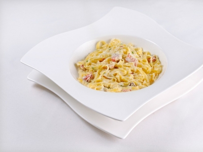 Espagueti “alla Gricia”, la tradicional pasta italiana del Lazio